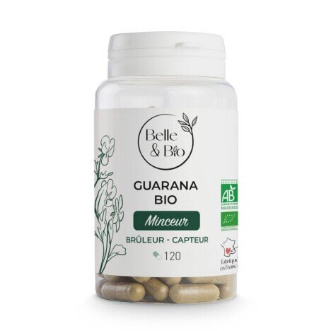 Belle&Bio Guarana Bio 120 Capsule, scade oboseala, inlocuitor cafea